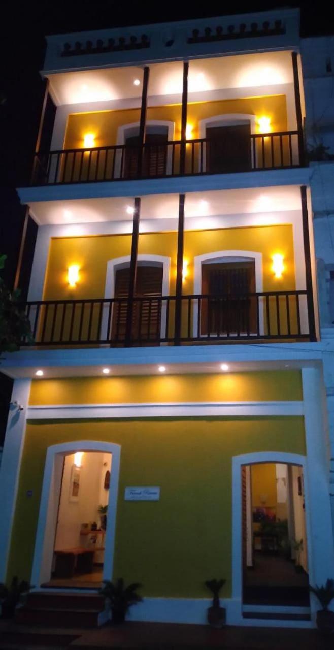 French Rivera Heritage Boutique Villa ปอนดิเชอรี ภายนอก รูปภาพ