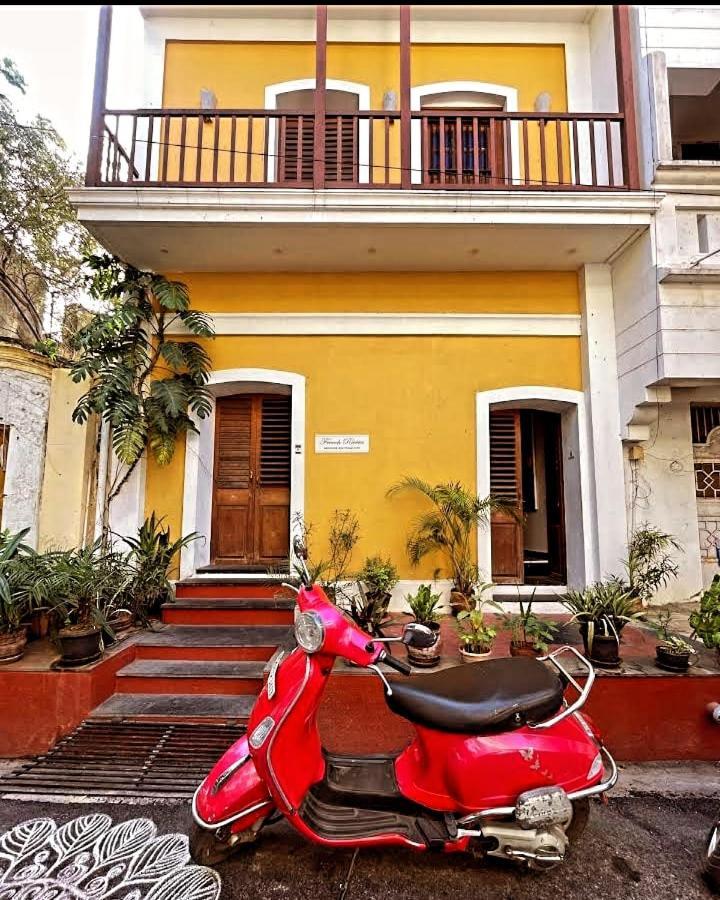 French Rivera Heritage Boutique Villa ปอนดิเชอรี ภายนอก รูปภาพ